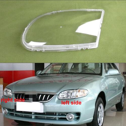 Headlights Cover Transparent Headshade Headlight Shell Mask Imported Headlamp Glass Lens For KIA Rio 2005