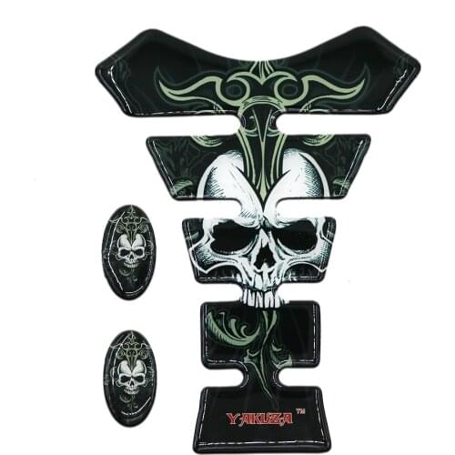 Motorcycle 3D Rubber Gas Oil Fuel Tank Pad Protector Decal Sticker for Kawasaki BMW Ducat Yamaha Motor Suzuki Honda KTM