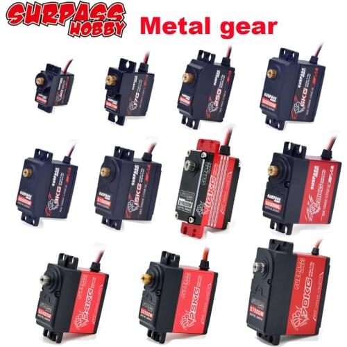 1/10 Car 25KG metal servo 9g 17g 25g 6kg 9kg 15kg 16kg 20kg 24kg 25kg 30kg for 1/18 1/16 1/12 1/10 1/8 1/7 1/5 rc car rc boat