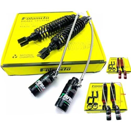 Universal 310/320mm Motorcycle Damping adjustable Rear Shock Absorbers For Honda yamaha Kawasaki Suzuki Dirt bikes ATV Niu N1S