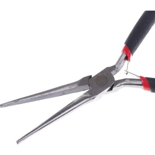 1PCS Precision Electrician Repair Tools Metal Long Needle Nose Plier Side Cutter Puzzle Modeling Work