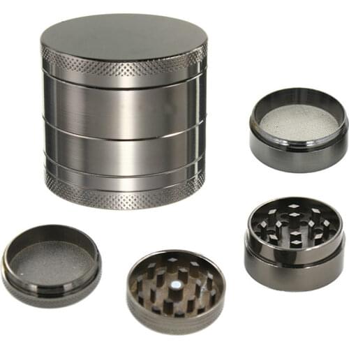 4 Layer Zinc Alloy Herb Grinder 40mm Herb Spice Grass Weed Tobacco Smoke Grinders for Men Smoking Accessories xobw