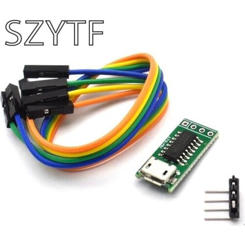 CH340C USB ISP download to TTL serial module 51 STM32 Micro