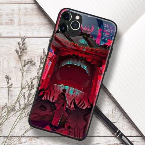 Sukuna Jujutsu Kaisen Anime Soft TPU Glass Phone Case for IPhone SE 6s 7 8 Plus X Xr Xs 11 12 Mini Pro Max Samsung