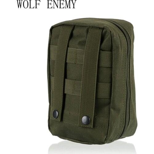 Tactical Molle Pouch Camo Airsoft Military First Aid Medical Bag Case for Men