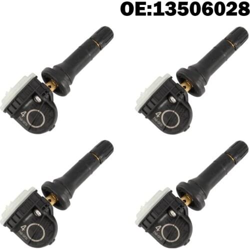 4 PCS TPMS Car Tire Pressure Monitoring Sensor 13506028 For Opel Adam Ampera Antara Astra Corsa D Insignia Meriva Mokka Zafira