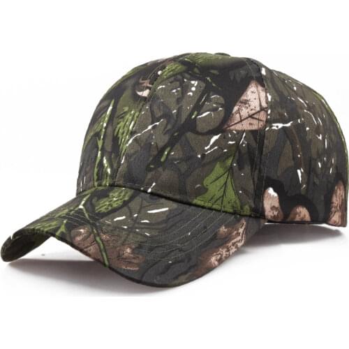 New Tactical Camouflage Outdoor Sport Hunting Cap Men Snapback Jungle Stripe Hat Wild Breathable Military Army Camo Caps