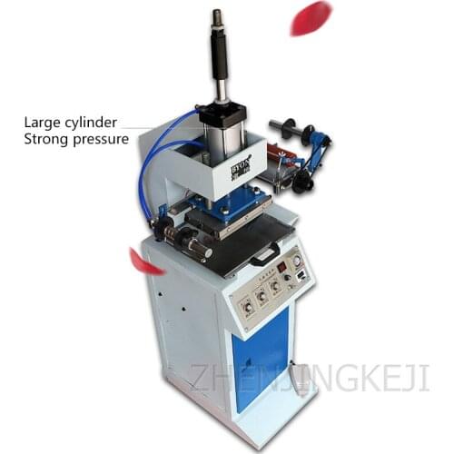 Pneumatic Automatic Bronzing Machine Leather Tag Business Card Hot Stamping Machine Branding Machine Efficient Ironing Machine