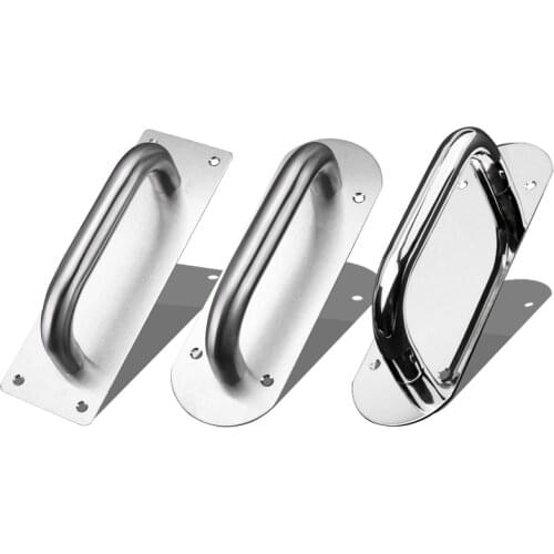 Stainless steel Handle Fire door handle Safety Passage Door handle Push & Pull plate U handle for Company/Hotel/Shop/Dormitory