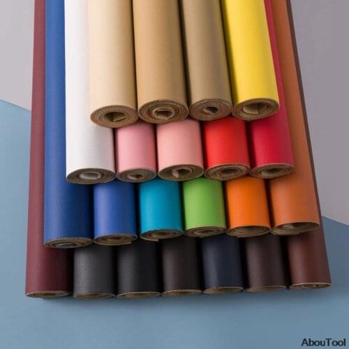 DIY Self Adhesive Leather 50X138CM Self-Adhesive Fix Patch Sofa Repair Subsidies PU Fabric Stickers PU Leather Patches 1PCS