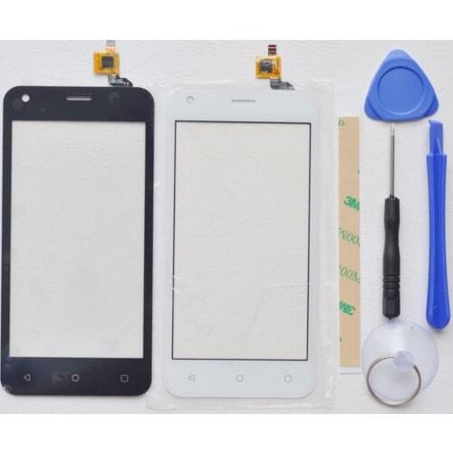 BINYEAE 4.5''Touch Screen For Fly FS454 Digitizer Touch Panel Glass Lens Sensor Free Tool+Adhesive FS454 Replacement Part