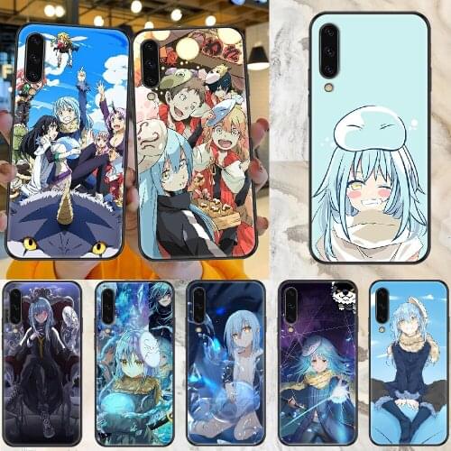 Tensei Shitara Slime Datta Ken Phone case For Samsung Galaxy A 3 5 7 8 10 20 21 30 40 50 51 70 71 E S 2016 2018 4G black soft