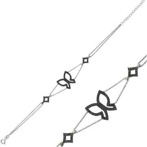 Tevuli 925 Sterling Silver Butterfly Womens Bracelet