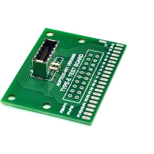 TYPE-E Test Board TYPE E Female Port Universal Board USB 3.1 20Pin Test Card Adapter for USB3.1 Front Panel