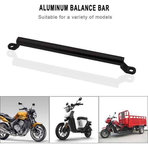 Universal Motorcycle Aluminum Alloy Extended Handlebar Balance Bar Multifunctional Headlight Mobile Phone Extension Bracket