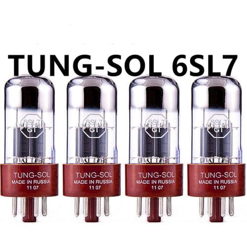 Vacuum Tube TUNG-SOL 6SL7 (6N9P, 6H9C) Factory Test And Match