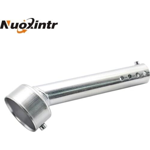 Nuoxintr Motorcycle Exhaust Muffler Adjustable DB Killer Silencer Noise Sound Eliminator Universal Chrome 48mm