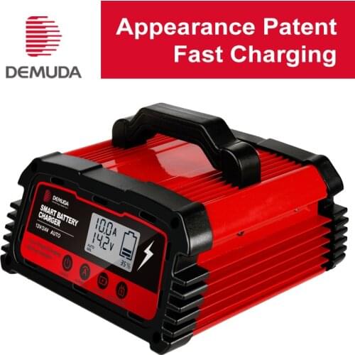 High efficiency powerful SMART battery charger 12v/24v 5A 10A 20Amp for lead acid battery