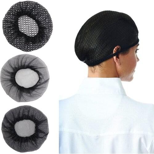 High Elasticity High Density Headband Long Hair Cover Scrunchie Multifunction Women Invisible Fine Mesh Headwear Hair Accessorie