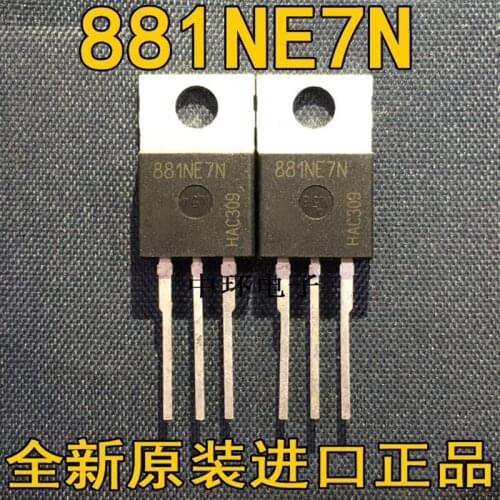10 PCS IPP881NE7NG 881NE7N TO220 80V 80A