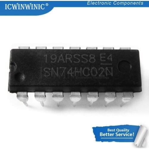 10piece SN74HC02N SN74HC08N 74HC132 SN74HC32 74HC86 74HCT04 74HC14 74HCT00 74HCT02 SN74HC02N DIP-14