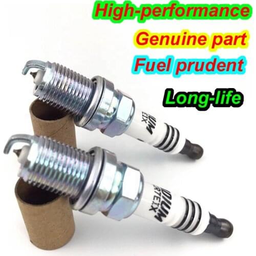 4pcs spark plug BKR7EIX Iridium IX ignition plug FOR 2667 IK22 AGPR902P TP392A GSP2044 K7RTI GREAT WALL hover h5 h6