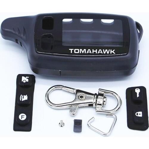 Car Alarm Adapter Case Keychain Anti-Theft Device Remote Controller Two Way Car Alarm TW9010 TW9030 Housing Car Accessories