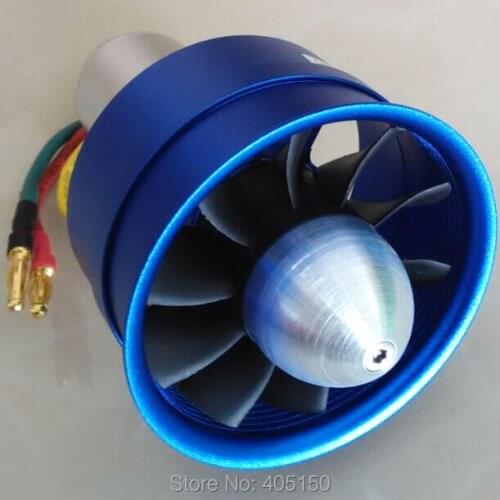 10 Blade 64mm Alloy EDF Power Unit