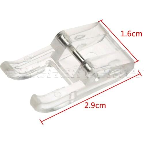 New Hot Clear View Zag Open Toe Sewing Presser Foot, Compatible FOR BROTHER, JANOME, TOYOTA, NEW Singer Domestic Sewing Machines