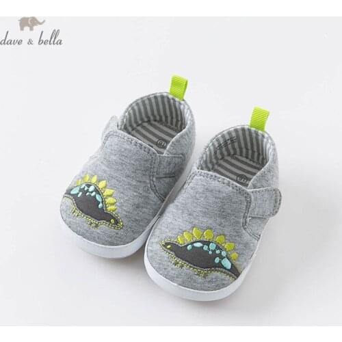 DB15977 Dave Bella autumn baby boys fashion cartoon first walkers new born boy handsome shoes