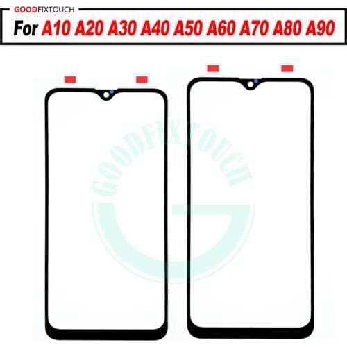 For A10 A105 A20 A205 A30 A305 A40 A40 A50 A505 A60 a605 A70 A80 A805 A90 Front Outer Glass Lens Repair Touch Screen Outer Glass