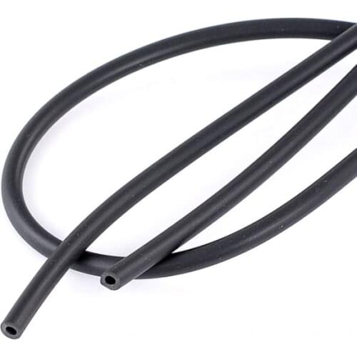 DoreenBeads Retail Black Rubber Cord Findings for Jewelry Bracelets Necklaces Making 4mm Dia,10M Long, New