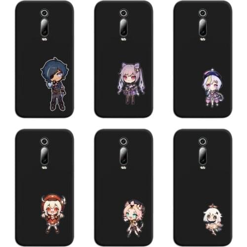 Genshin Impact Video game Phone Case For Redmi 9A 9 8A 7 6 6A Note 9 8 8T Pro Max K20 K30 Pro