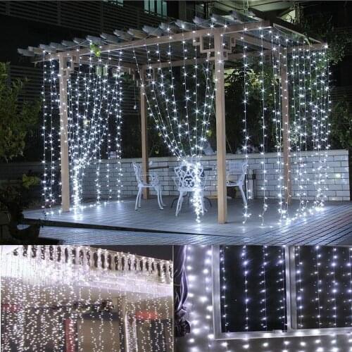 Holiday Led christmas lights outdoor 100M 50M 30M 20M 10M led string lights decoration for party holiday wedding Garland