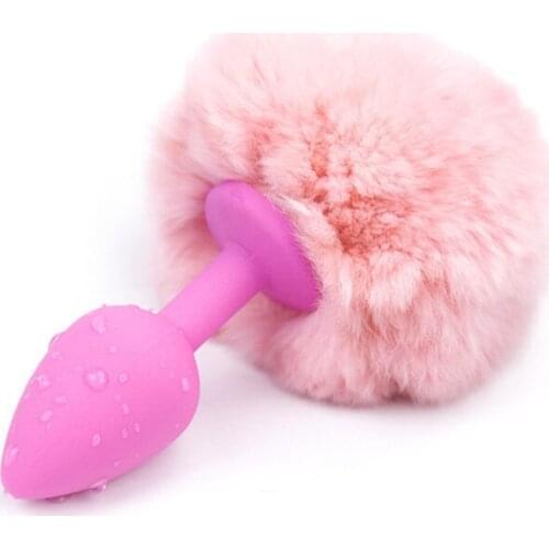 Erotic BDSM Sex Toys Butt Plug Tail Scilicone Anal Extender Plug Tail Shape Sexy Lingerie Exotic Accessories for BDSM Bondage