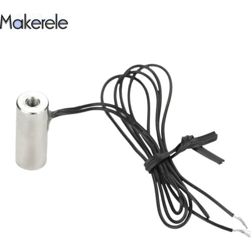 Makerele MKP10/25 Holding Electric Magnet Lifting 0.5KG/5N Solenoid Sucker Electromagnet DC 12V Electro Magnet For Crafts