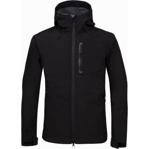 New light version of mens outdoor camping mountaineering sports jacket composite velvet