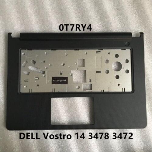 For DELL vostro 14 3478 3472 upper top cover laptop C shell gray side