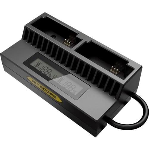 Original NITECORE UGP4 Intelligent Charger LCD Display Battery Charger For GoPro HERO4 / 3+ AHDBT 302 301 201 Battery