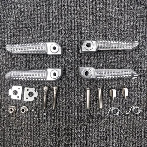 R1 R6 R6S Front Rear Motorcybike Footrests Foot pegs For Yamaha YZF R1 1998-2014 R6 1999-2017 R6S 2003-2008 Motorcycle Foot Peg
