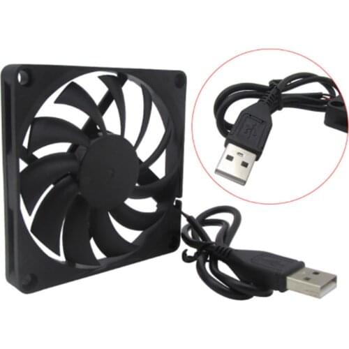 Router Cooling Fan Rack TV Box Wireless Router Cooling USB 5V 80mm Cat Radiator Rack Heatsink Cooler Cooling Fan