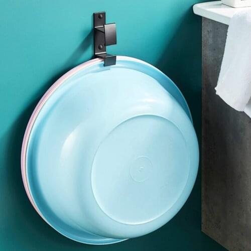 Free punch storage rack wall-mounted toilet bathroom hanging washbasin shelf YHJ40202