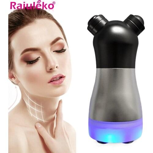 Facial RF Radio Frequency No Needle Mesotherapy Mesoporation Beauty Machine Skin Rejuvenation LED Photon Face Lift Spa Massager