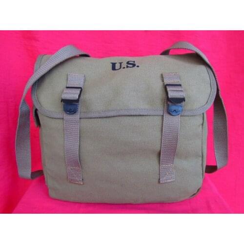 WWII Replica Bag USA ARMY 36 Model MUSETTE BACKPACK Sports Cotton Military Copy Rucksack
