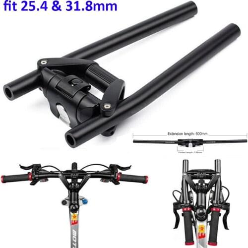Foldable handlebar for speedual plus T10-Ddm Zero 10X 11X OX OXO Dualtron electric scooter parts MTB bike bicycle folding handle