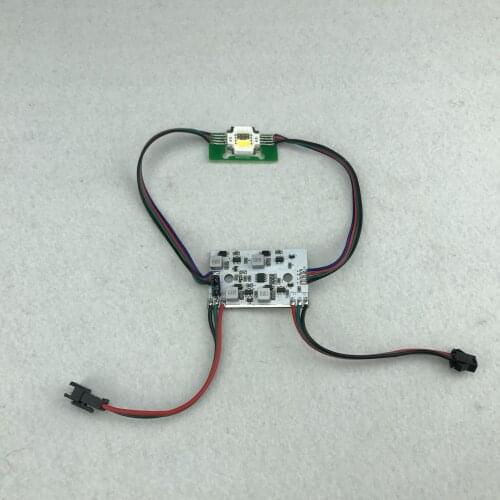 9W RGBW(warm white) high power UCS2904 controlled led pixel module;DC12-24V input;size;55mm*40mm