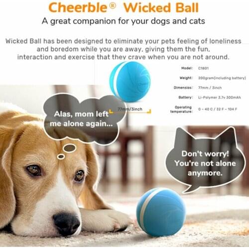 Usb Rechargeable Led Rolling Flash Ball Funny Smart Interactive Luminous Light Dog Cat Toys Electric Pet Jumping Ball Explosive