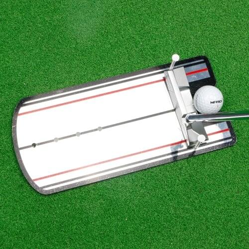 Golf Putting Mirror Portable Practice Alignment Training Aid Swing Trainer Eye Line Swing Trainer Eye Line Golf Accessories