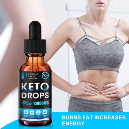 Minch Keto Drops Liquid BHB Ketones Dietary Supplement Fat Burning Promotes Weight Loss Speed Up Ketosis For Men and Women