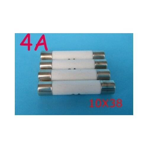 200 380V 4A 4 AMP Heavy Duty Ceramic Fuses Fuse 10x38